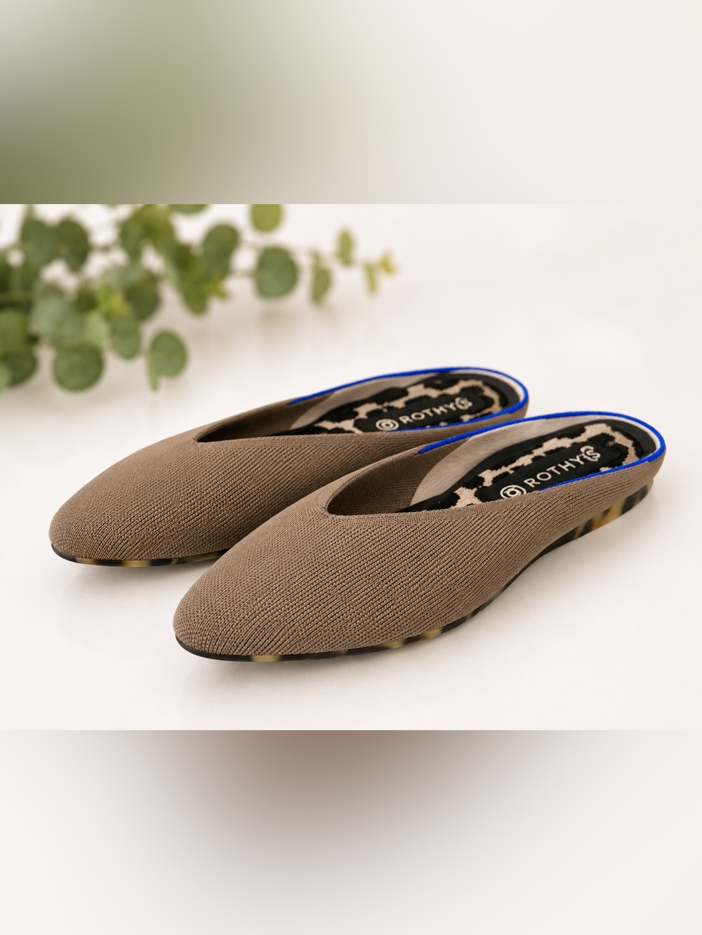 Rothy’s The Almond Demi Mule Ballet Flats
Women’s Size 9.5 | New Without Box